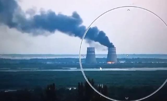 Fire broke out at Zaporizhia Nuclear Power Plant Statements came