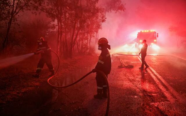 Fire crisis in Greece Half of the country is under