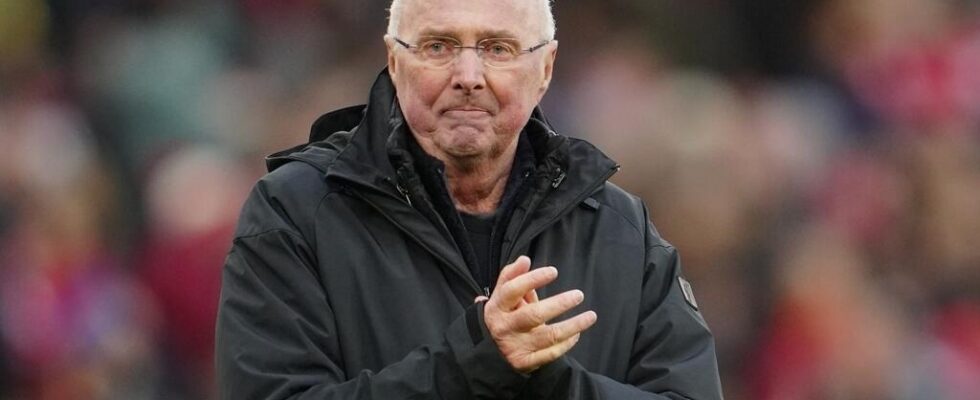 Football Sven Goran Eriksson former England and Ivory Coast coach has