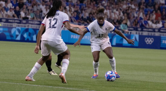 France Brazil The French football team close to a