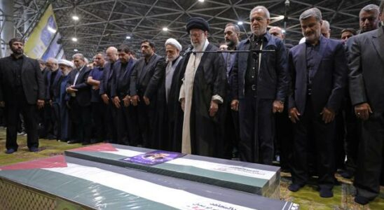 Funeral prayers for Haniyeh held in Iran Thousands of people