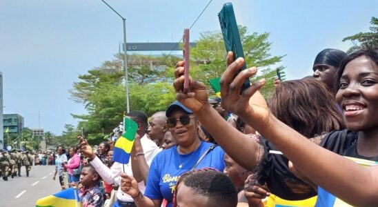 Gabon Libreville residents enthusiastic about the Transition military parade