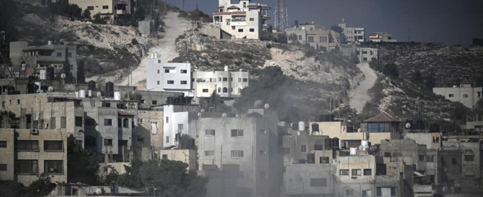 Israeli operation in the West Bank after the passage of