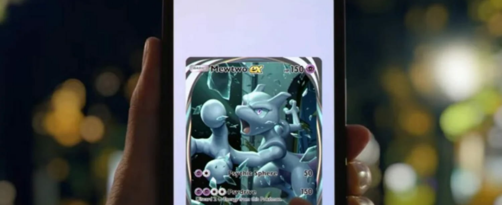 JJC Pokemon Pocket the collectible card game on mobile will