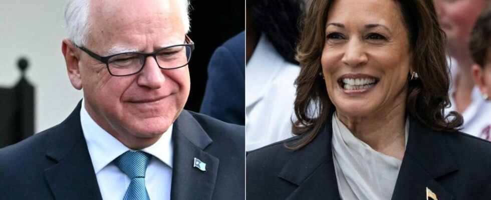 Kamala Harris Picks Tim Walz as Vice President