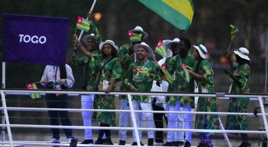 Naomi Akakpo sprinter and flag bearer of Togo had a