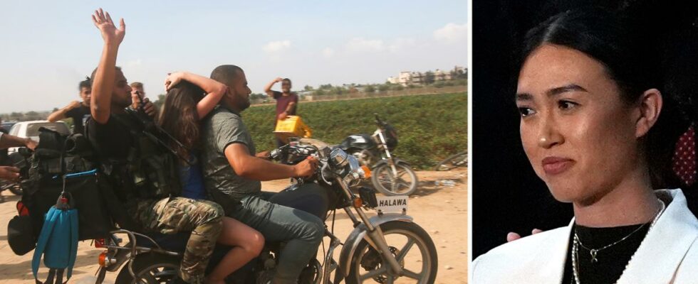 Noa Argamani was a hostage in Gaza Israeli media