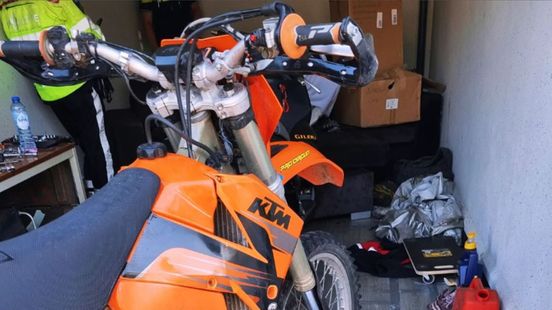 Officers have their hands full with drugged dirt bike driver