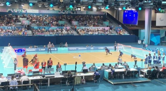 Paralympic Games French Goalball team launches into an unprecedented atmosphere