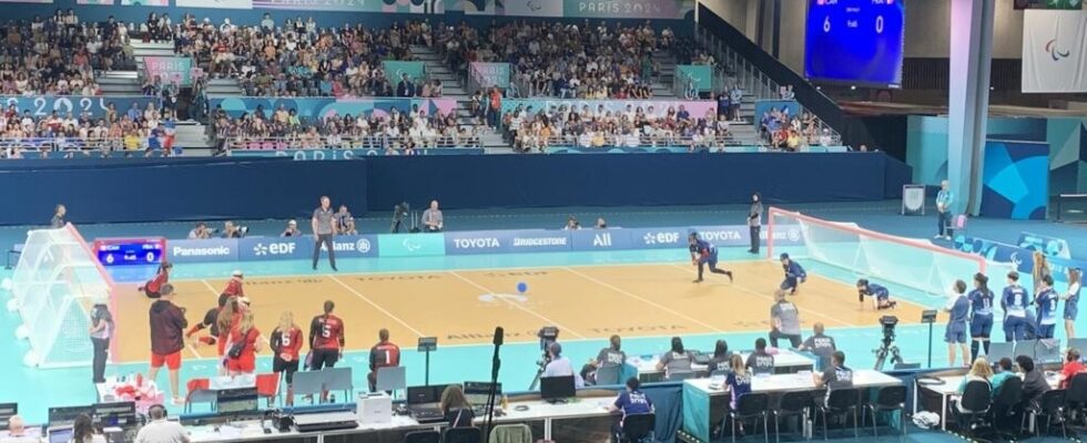 Paralympic Games French Goalball team launches into an unprecedented atmosphere