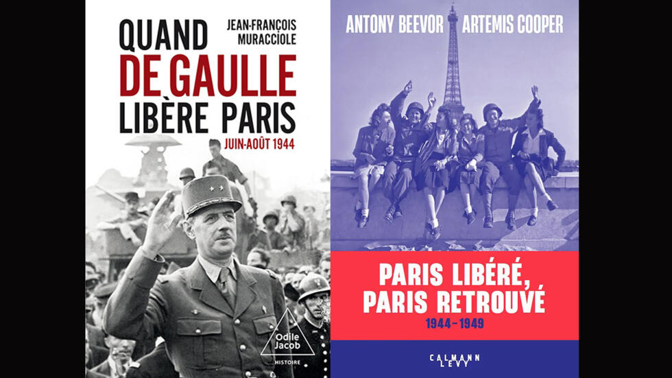 “When De Gaulle Liberated Paris” by Jean-François Muracciole and “Paris Liberated, Paris Regained, 1944-1949” by Anthony Beevor with Artémis Cooper.