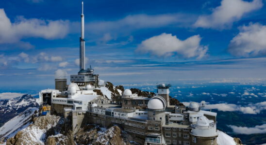 Pic du Midi de Bigorre a belvedere on the Pyrenees