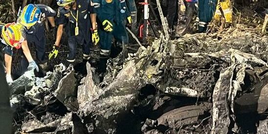 Plane crash in Thailand – nine feared dead