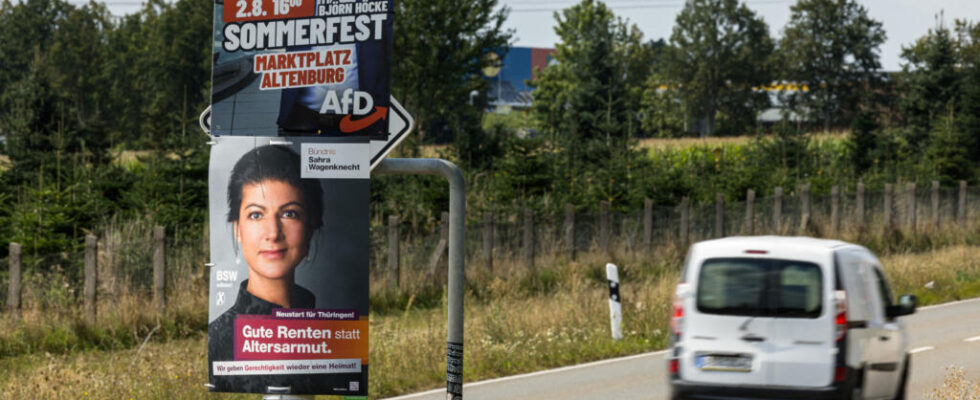 Regional elections in Germany far right AfD party expected to lead