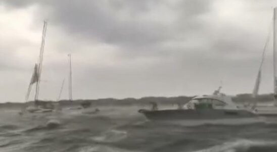 Storm hits Spains Ibiza Island Dozens of luxury boats capsize