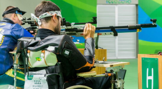 Tanguy de La Forest five time para shooting world champion who