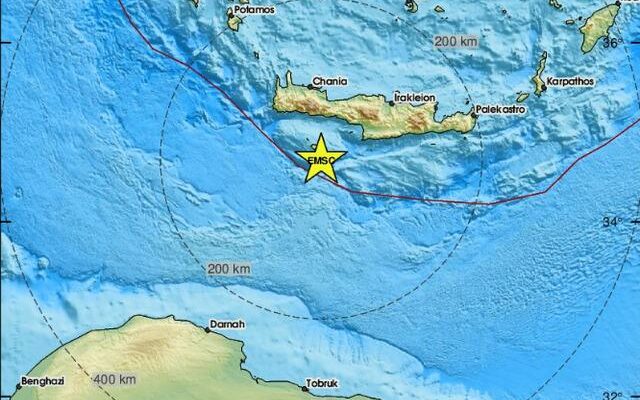 Terrifying earthquake in Greece Also felt in Turkey