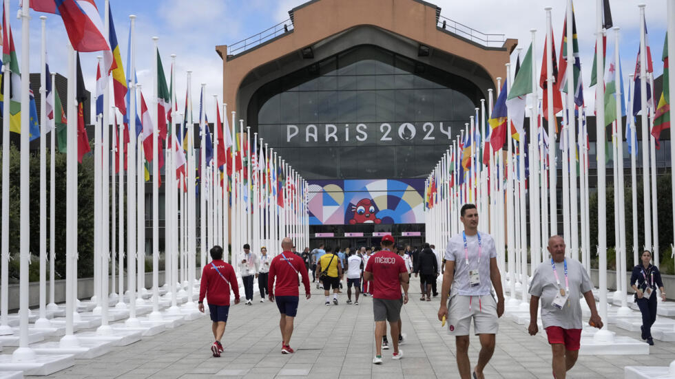 The Olympic Village during the summer of 2024, July 22, 2024