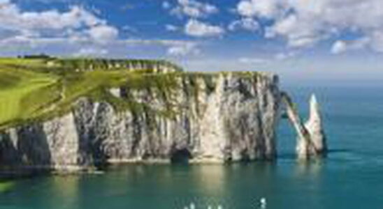 The cliffs of Etretat