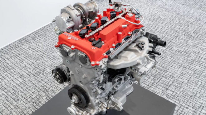 The new 20 liter turbo engine signed by Toyota will be