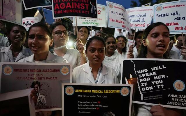 Their colleague was raped and killed Doctors took action They