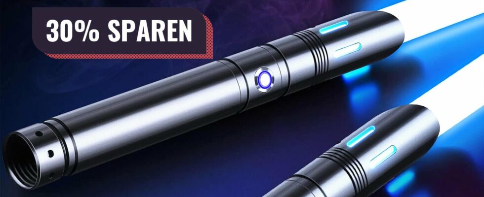 There is a huge discount on these high quality lightsabers