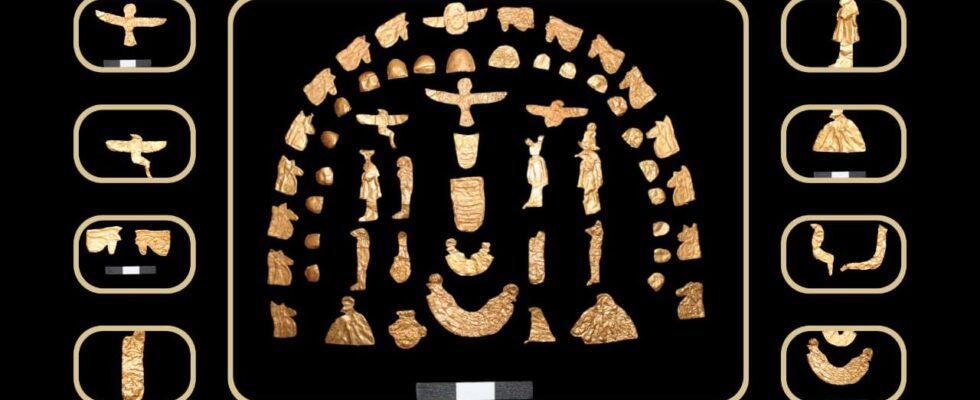 Tomb finds in Egypt from the last dynasty