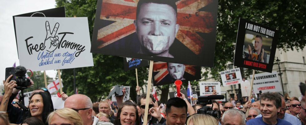 Tommy Robinson the fugitive activist who is fanning the flames