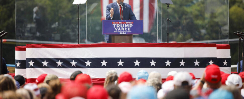 United States First outdoor rally for Trump since assassination attempt