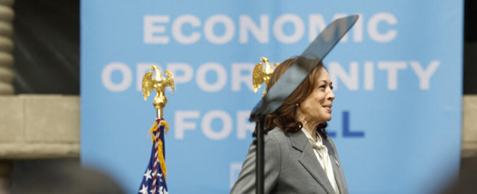 United States Kamala Harris and Donald Trump two visions of