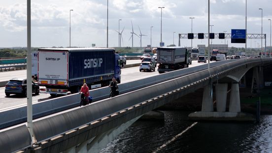 Unsafe cycle path along the A2 is finally wider It