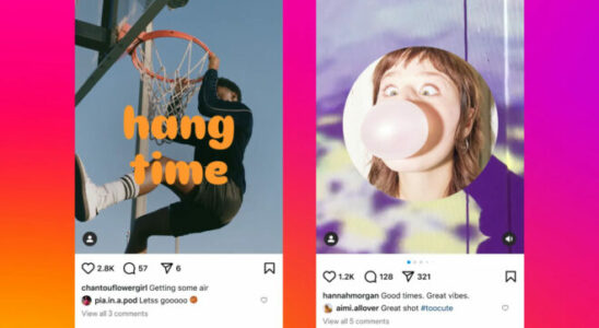 You can now add text to photos via the Instagram