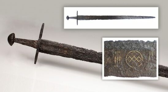 1000 year old sword found in Montfoort In great condition