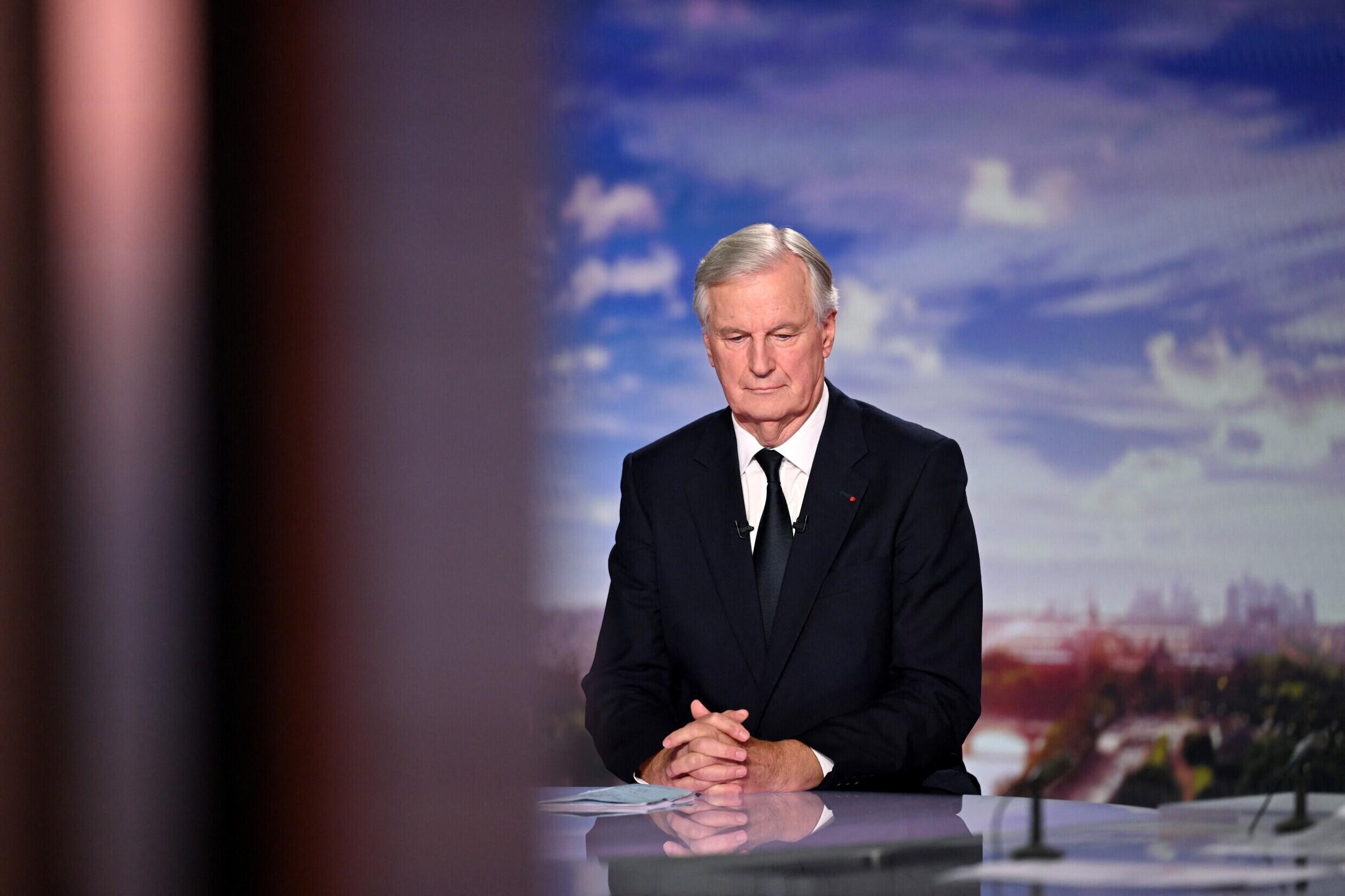 French Prime Minister Michel Barnier, on the France 2 news, this Sunday, September 22, 2024.