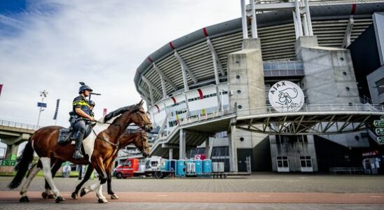 Ajax FC Utrecht cancelled due to police strike