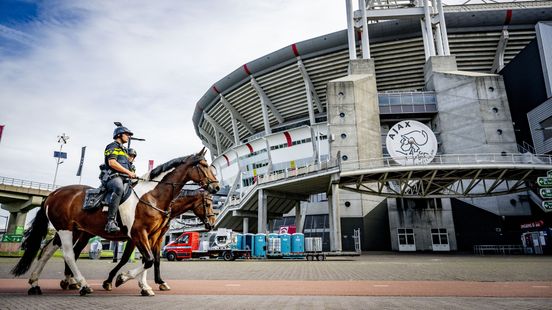 Ajax FC Utrecht cancelled due to police strike