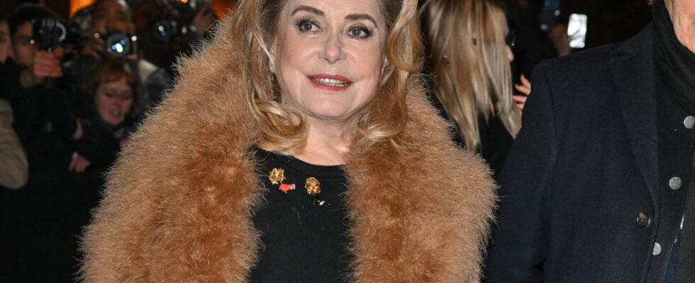 At 80 Catherine Deneuve Ditches Her Signature Blowout and Rocks