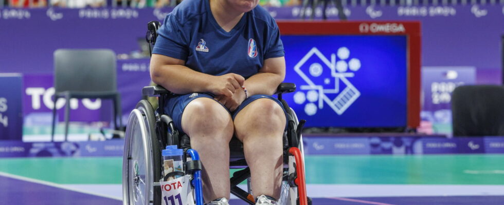 Aurelie Aubert accident track record Who is the boccia para