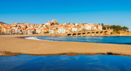 Banyuls sur mer a small quiet fishing port in the Pyrenees