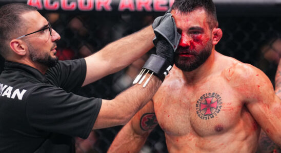 Benoit Saint Denis beaten at UFC Paris the French MMA party