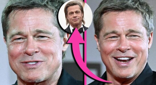 Brad Pitt is unrecognizable in the new photos