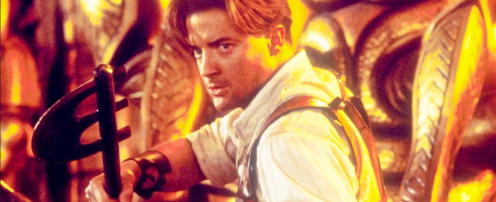 Brendan Fraser narrowly escaped death in his first scene in