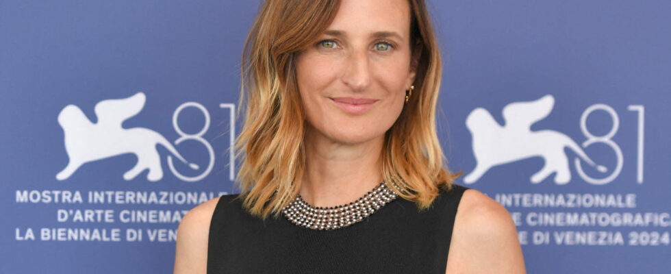 Camille Cottin sets the red carpet on fire in a