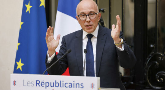 Eric Ciotti announces his departure from Les Republicains and his