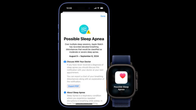 FDA Approves Apple Watch Sleep Apnea Feature