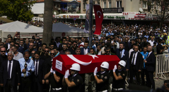 Funeral of Turkish American activist killed by Israeli army in West