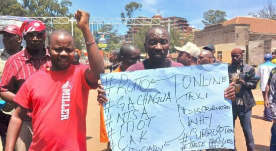 In Kenya VTC drivers on strike for better pay