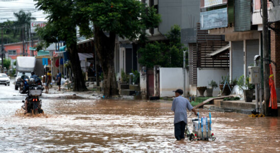 In northern Thailand Typhoon Yagi wreaked havoc