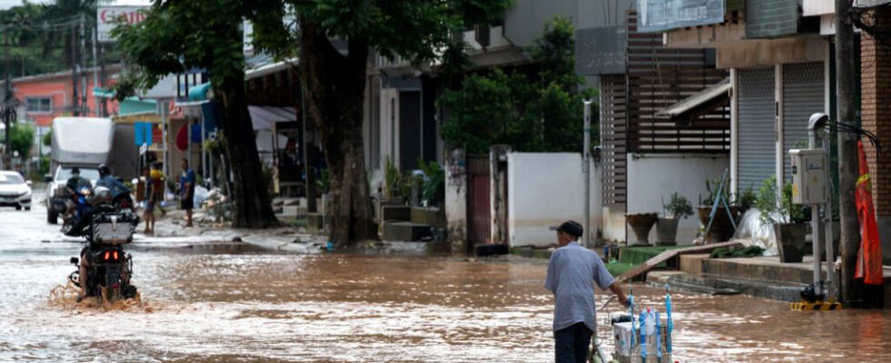 In northern Thailand Typhoon Yagi wreaked havoc