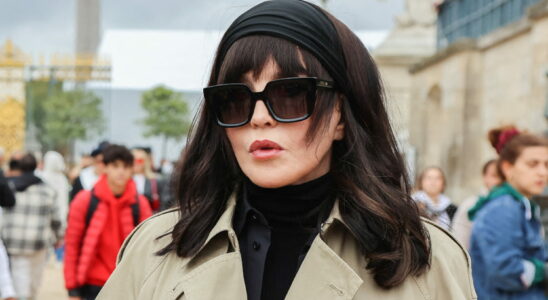 Isabelle Adjani adopts the most youthful bangs She looks